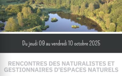 Rencontres des naturalistes et des gestionnaires d’espaces naturels des Pays de la Loire 2025